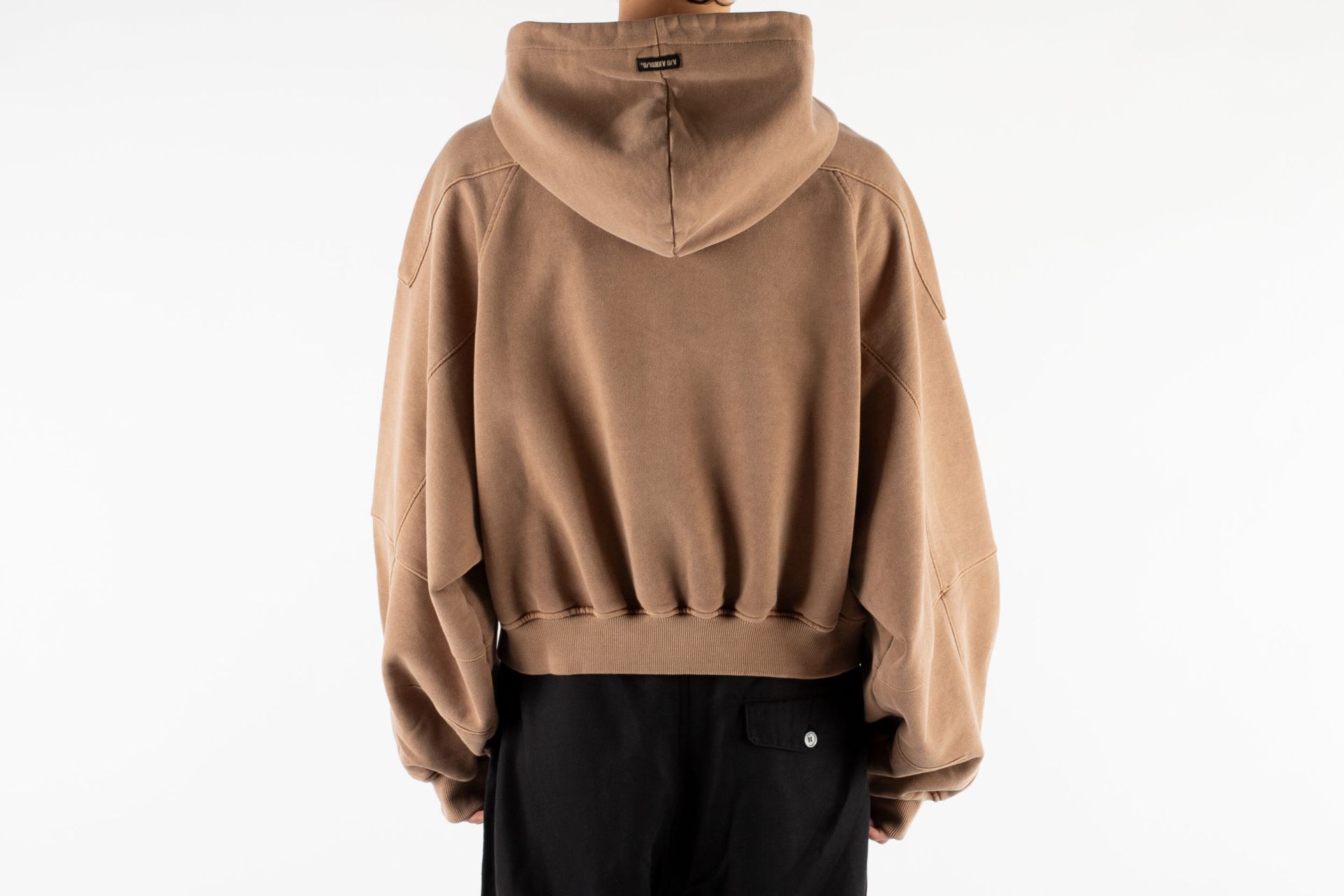 Vintage Pigment Zip Up Hoodie
