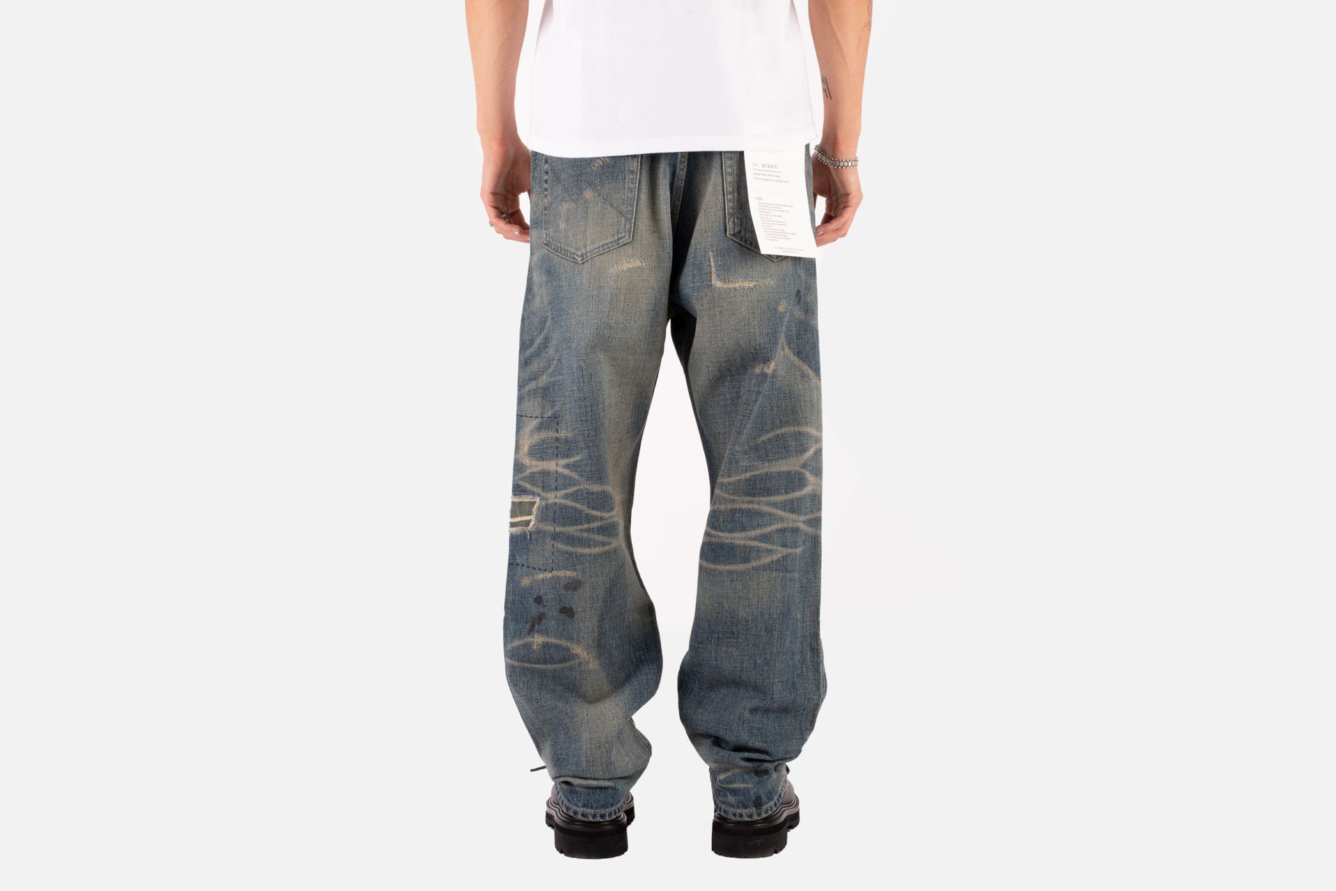 SAVAGE DENIM DP BASIC PANTS