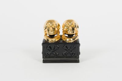 小物 NEIGHBORHOOD DUALSKULL INCENSE CHAMBER NEIGHBORHOOD BOOZE DUAL SKULL/CE-INCENSE CHAMBER incense