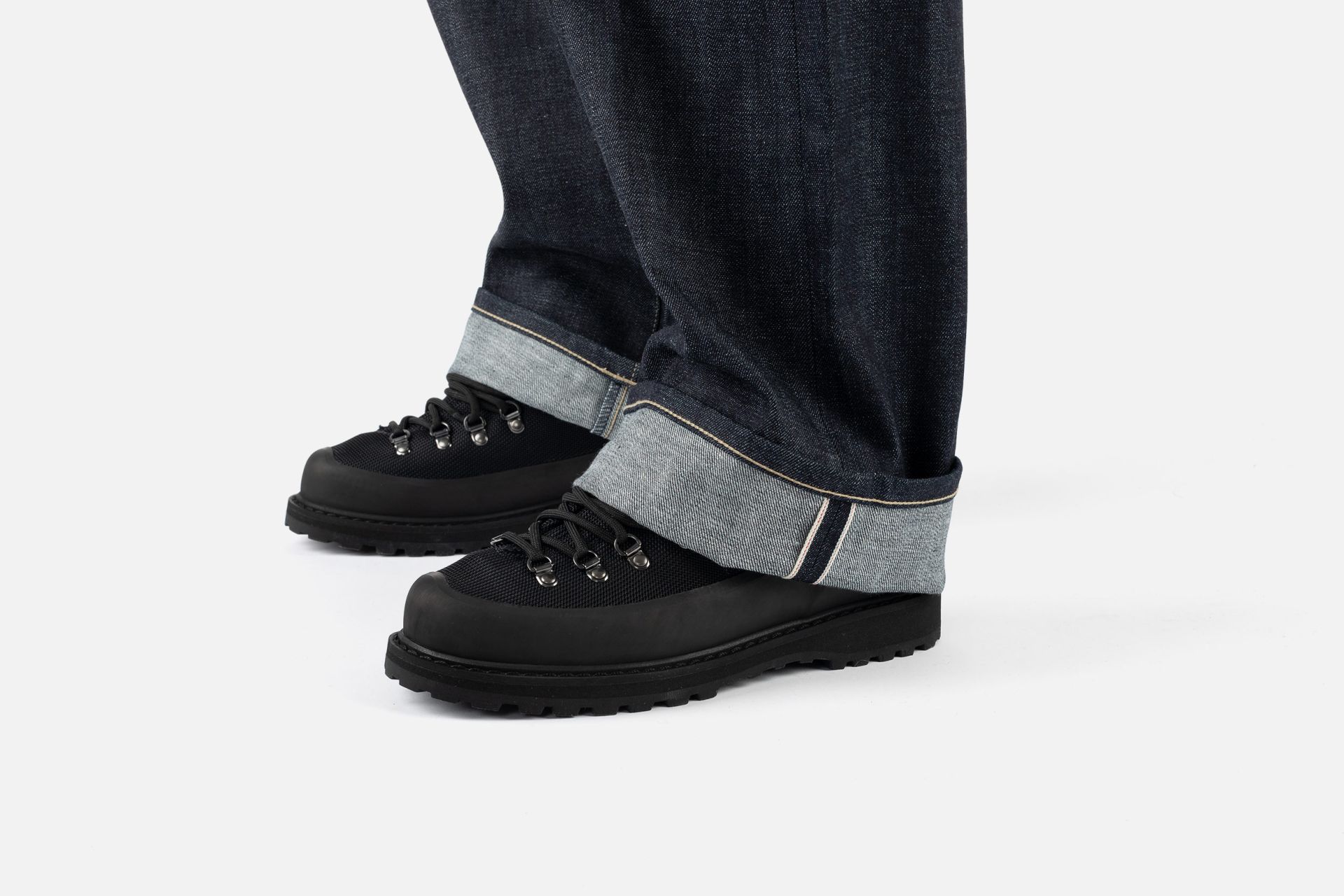 RIGID DENIM DP WIDE PANTS