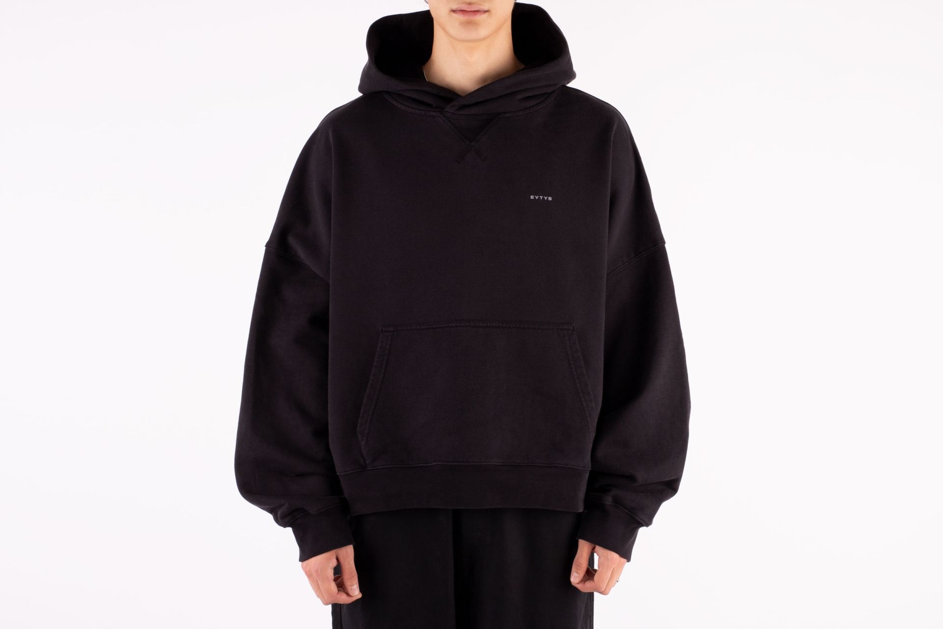 Eytys|HOODIES/SWEATS (Rex Washed Black (A380001)) Eytys Rex Hoodie