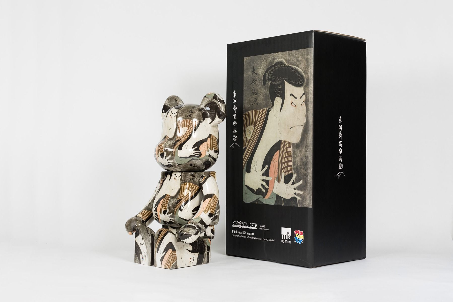 Be@rbrick 1000% 'TOSHUSAI SHARAKU OTANI ONIJI III'