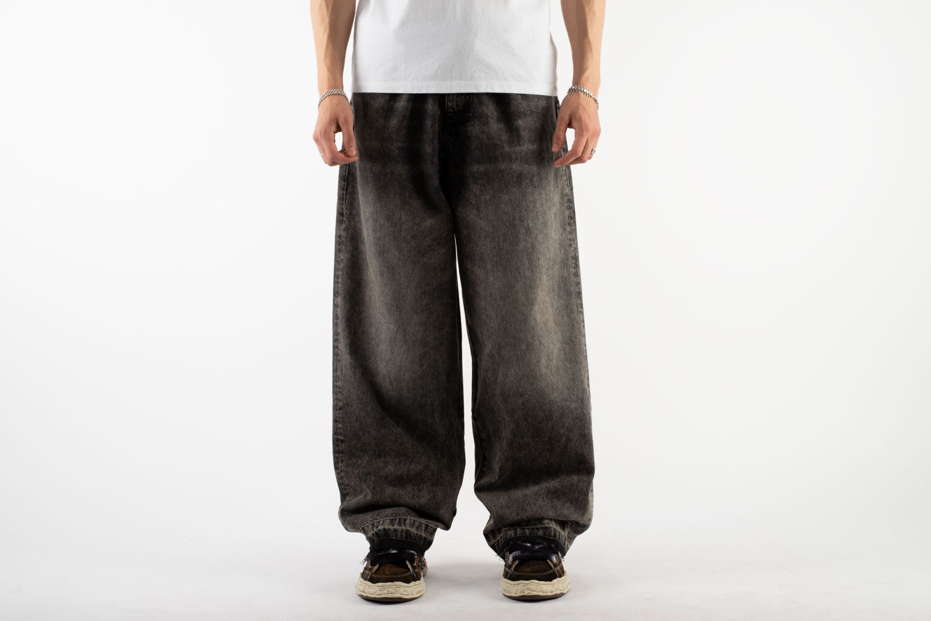 Printed 5 Pocket Jeans