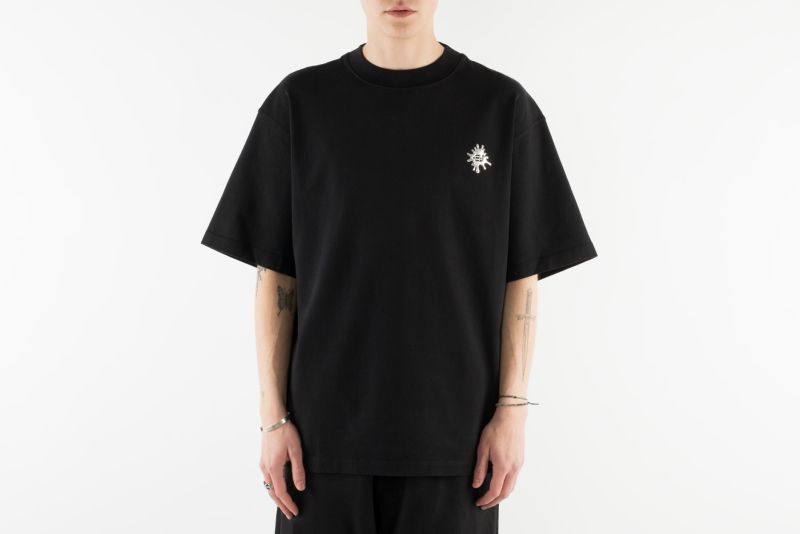 Eytys｜SHORT-SLEEVED ROUND NECK T-SHIRTS (Ferris Black ( Eytys Ferris T-Shirt in Black | Lyst