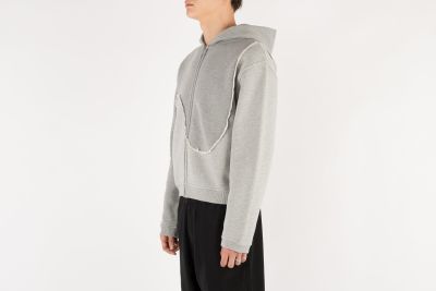 ERL Swirl Zipped Hoodie  