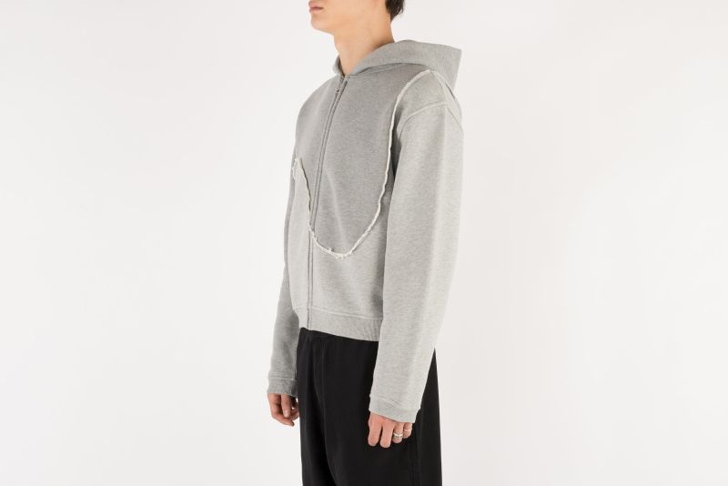 ERL Swirl Zipped Hoodie  