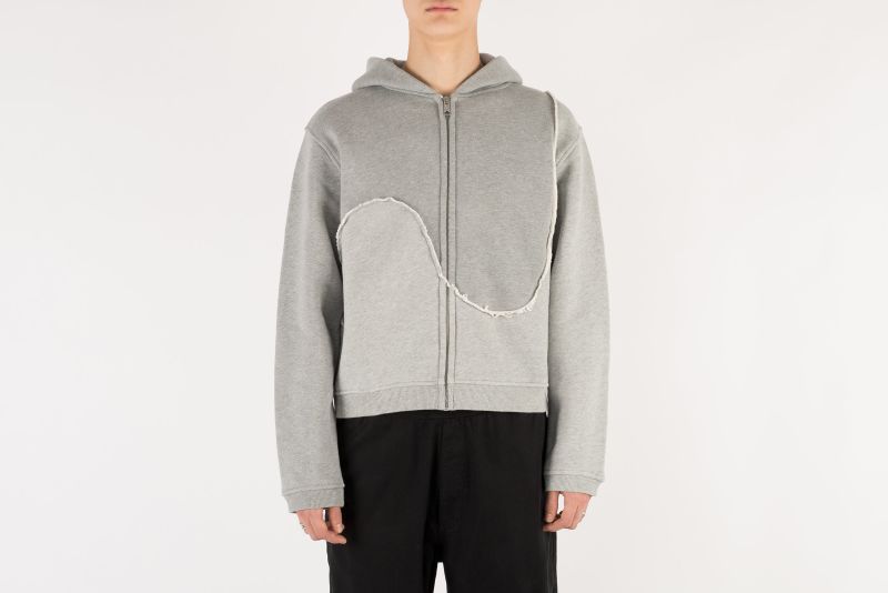 ERL Swirl Zipped Hoodie 