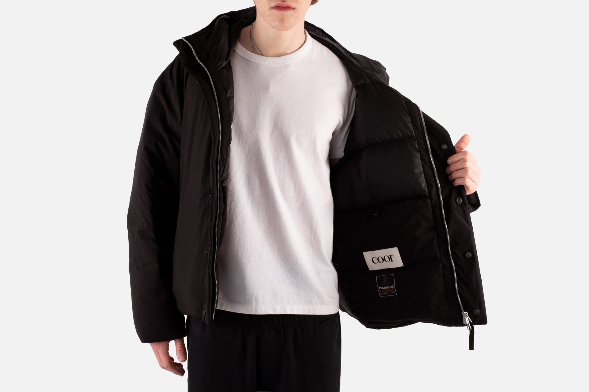Water Repellent Goose Down Jumper