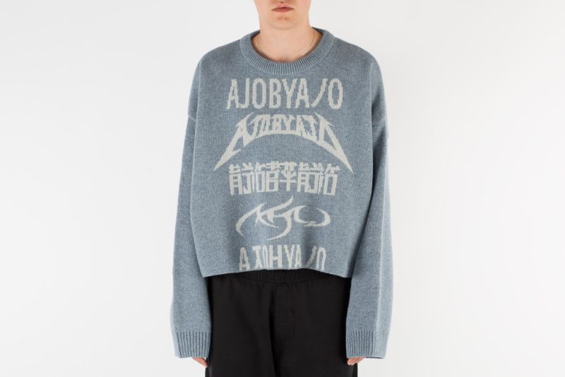 Total Logo Cropped Sweater