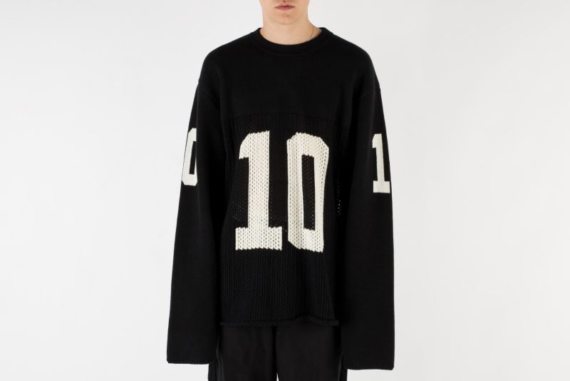 Knit Mesh LongSleeve Jersey