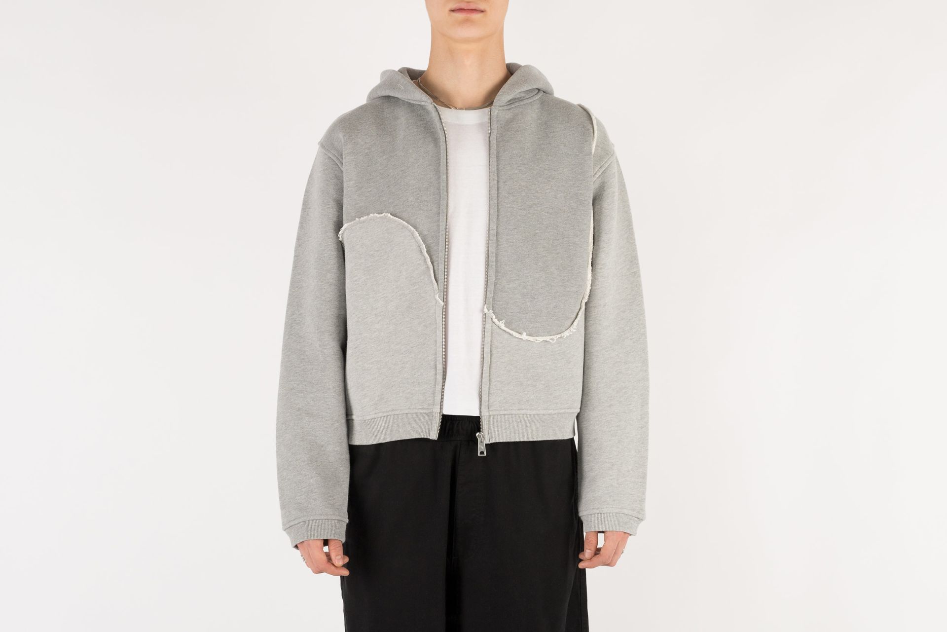 ERL Swirl Zipped Hoodie   