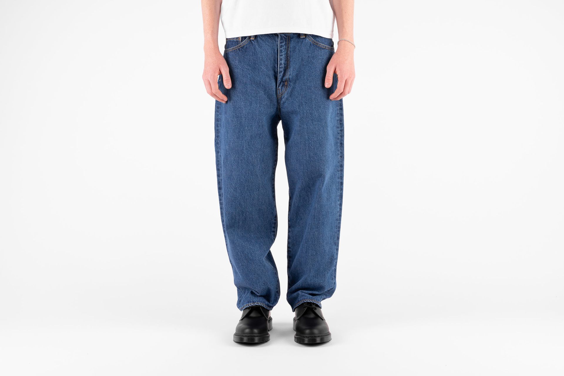 WTAPS BLUES STRAIGHT / TROUSERS / COTTON. DENIM
