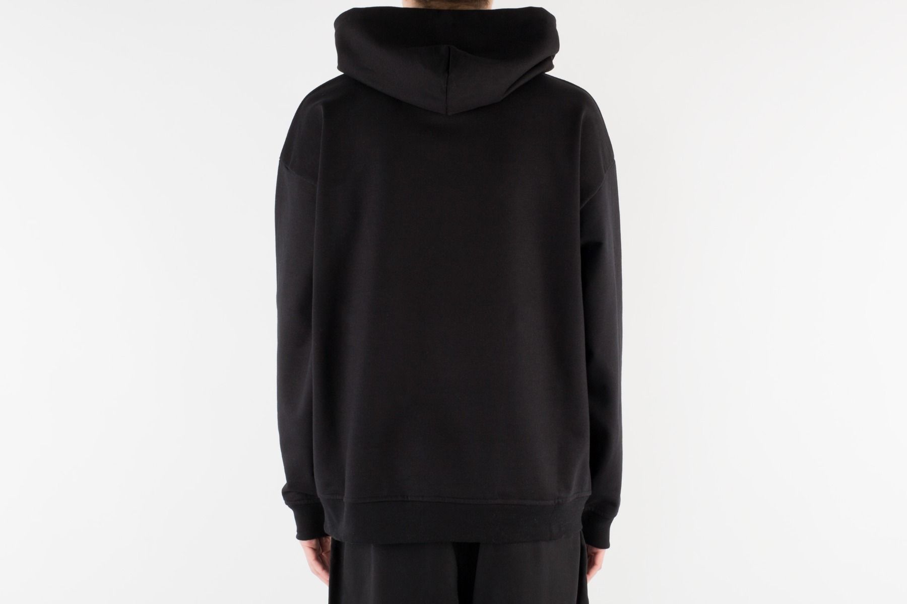 【購入決定】RETØUCH／Logo Pullover Hoodie black Logo Pullover Hoodie -black-