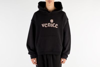 ERL Venice Checked Sleeveパーカー Venice Checker Sleeve Hoodie Black – Above The Clouds
