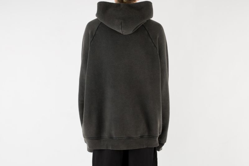 Unhemmed hoodie on sale