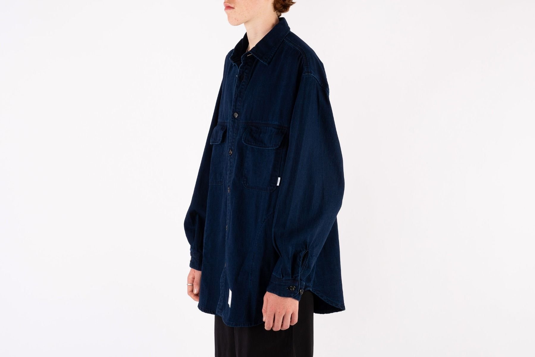 WTAPS WCPO / LS / COTTON. DENIM