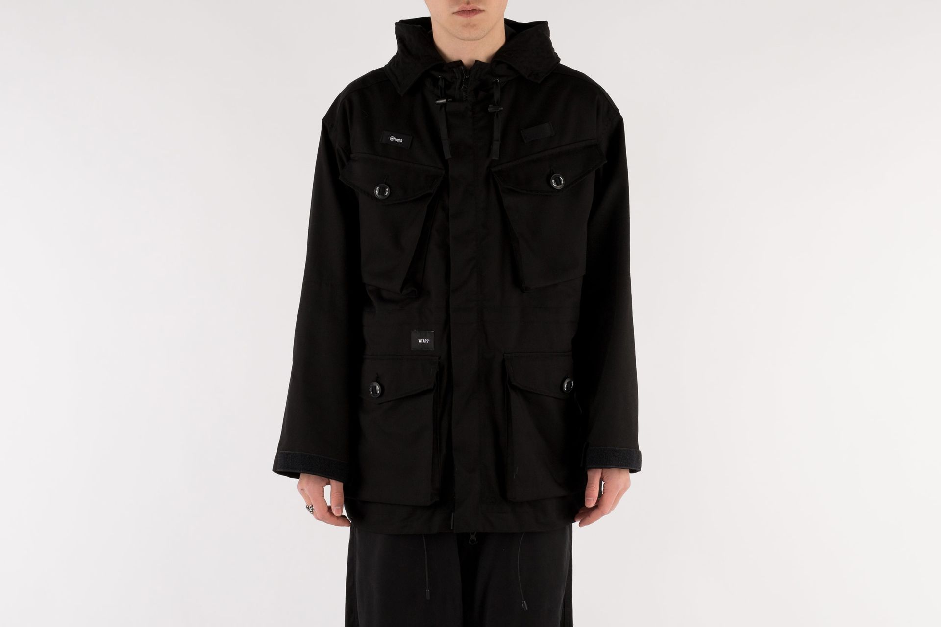 wtaps COURT/JAKCET/POLY.TWILL.DOT SIGHT 赤黒い
