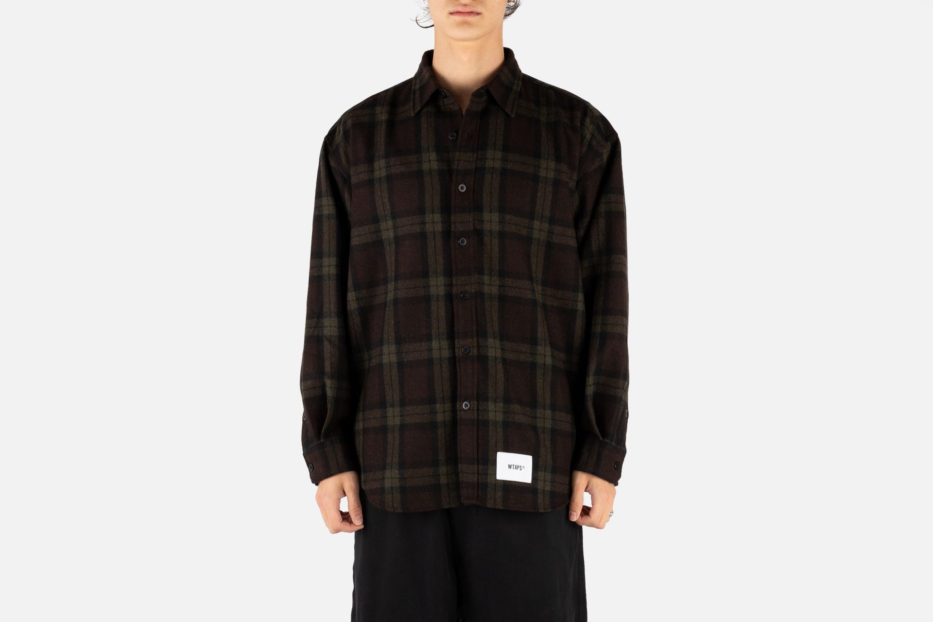25AW WTAPS TXT 01 LS WOPL Tweed L New OD, Sold Out