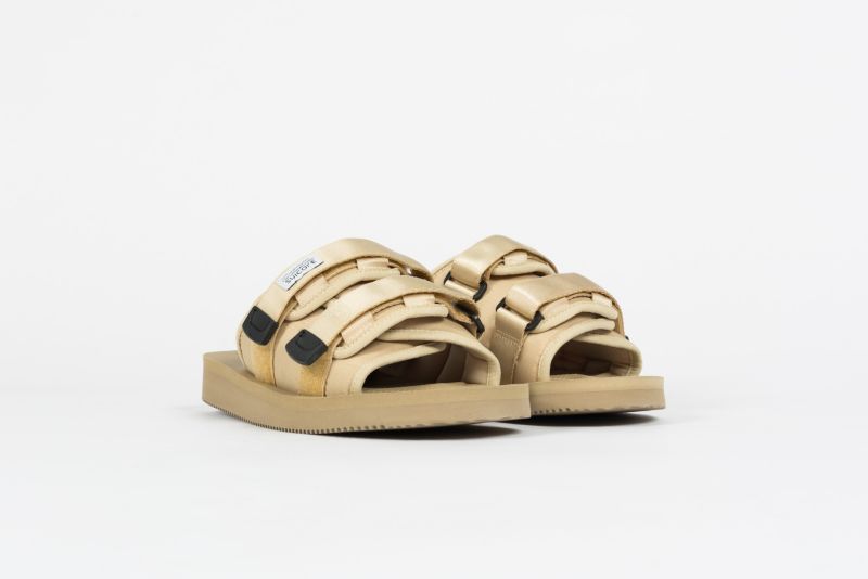 Suicoke Moto Cab Eco Sandal - Men's Black/Beige, SZ 10 Og