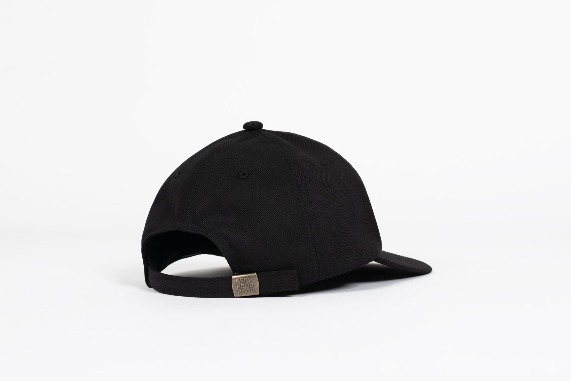 NEIGHBORHOOD 25ss BASEBALL CAP【BLACK 】 Neighborhood Black Dad Cap Neighborhood